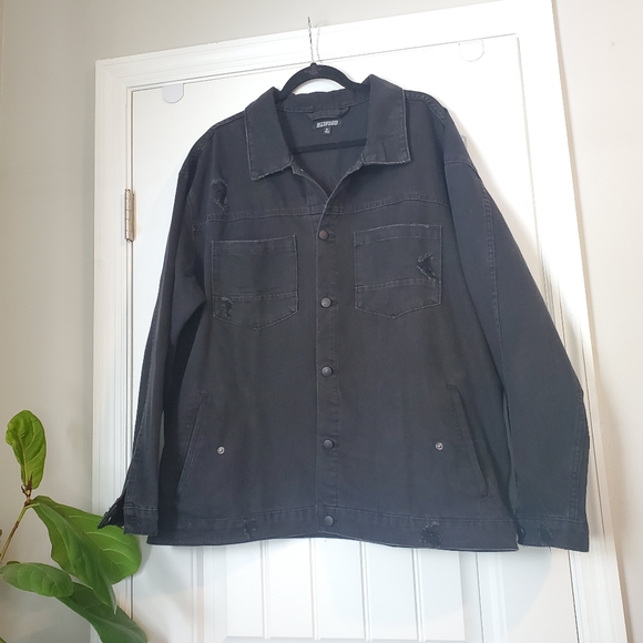 DENIM TRUCKER JACKET - Picture 1 of 6
